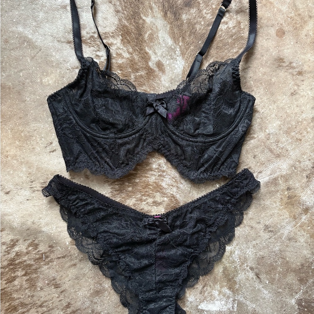 Agent Provocateur Lace Bra 34C & Bikini